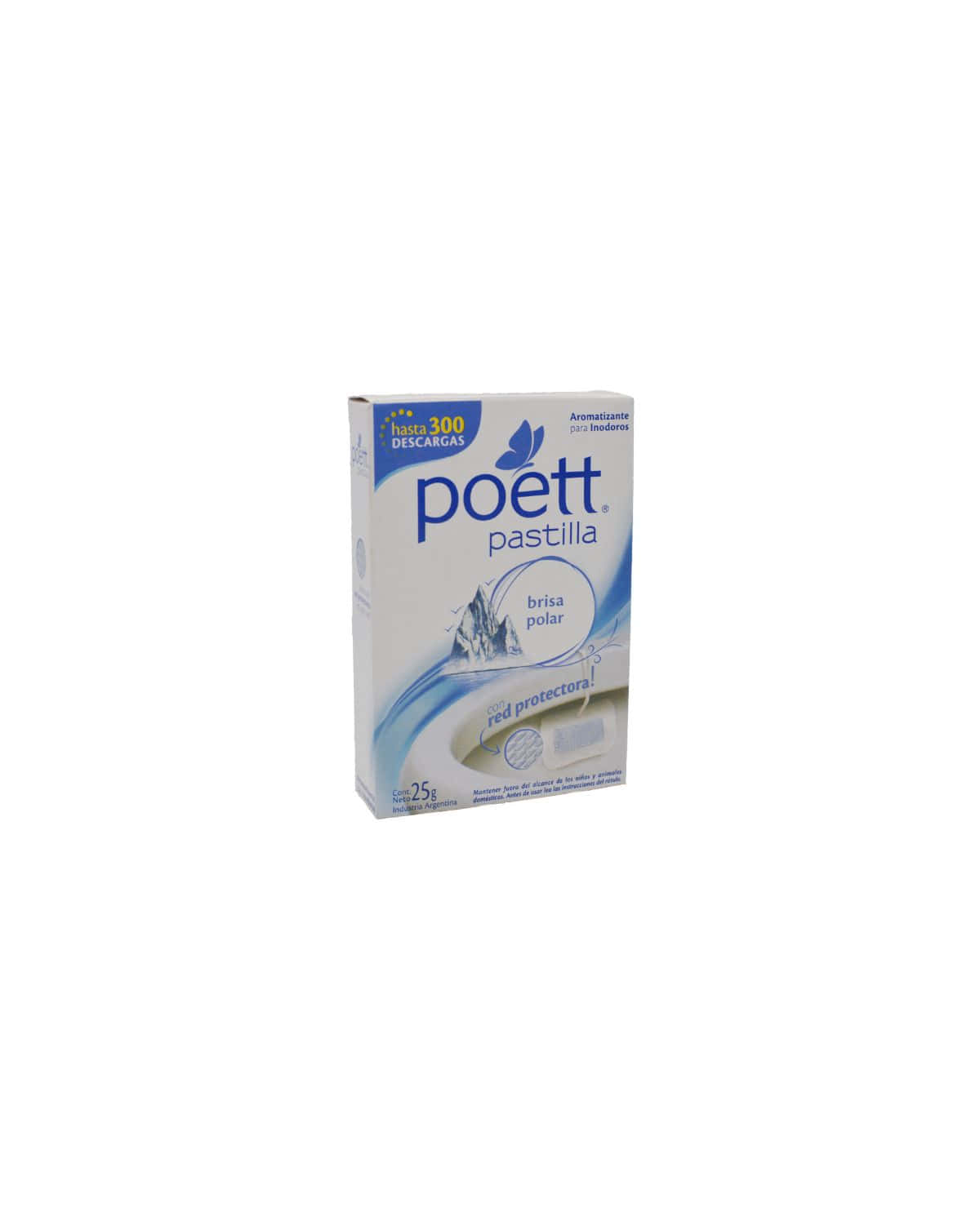 Pastilla para Inodoro Poett Brisa Polar 25 Gr